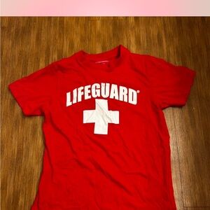 Lifeguard Red Short Sleeve Tee